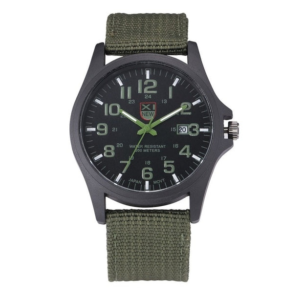 Stainless Steel Military Sports Watch