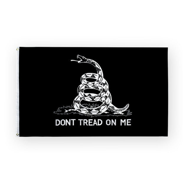 Gadsden Flag - Black