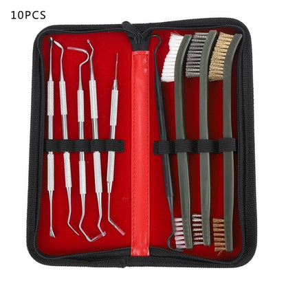 9pcs/Set Gun Cleaning Kit
