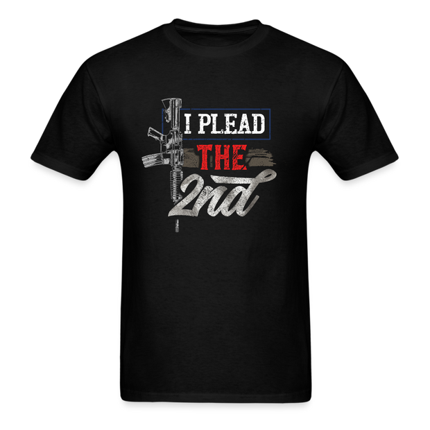 I Plead The 2nd T-Shirt (SPOD) - black