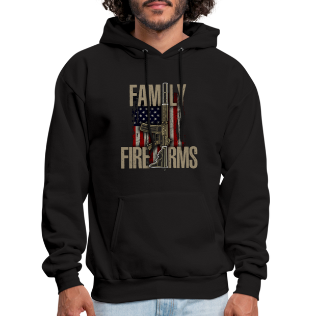 Family & Firearms Hoodie (SPOD) - black