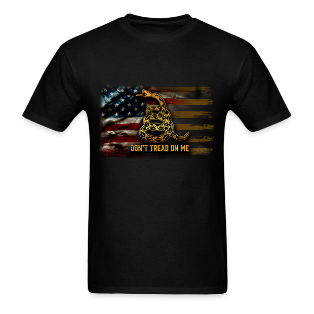 Don't Tread On Me T-Shirt V2 (SPOD) - black