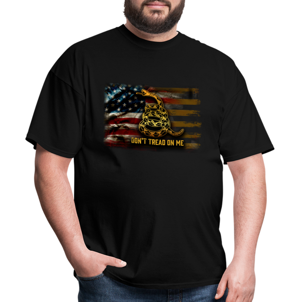 Don't Tread On Me T-Shirt V2 (SPOD) - black