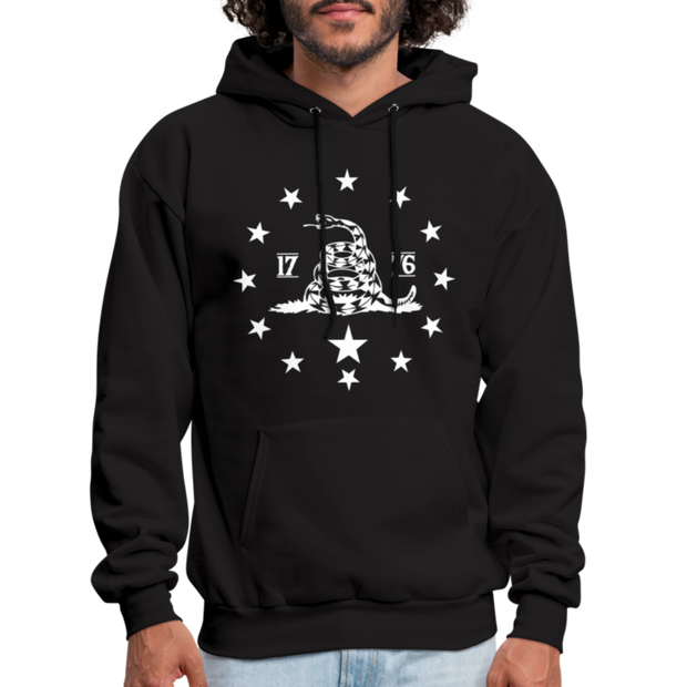 1776 Hoodie - black