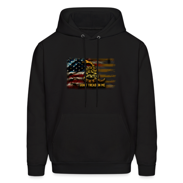 Don't Tread On Me Hoodie - black