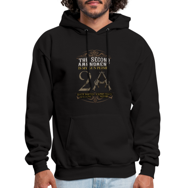 Gun Permit Hoodie (SPOD) - black