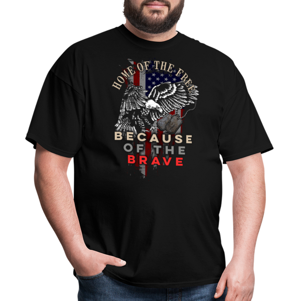 Home Of The Free T-Shirt (SPOD) - black