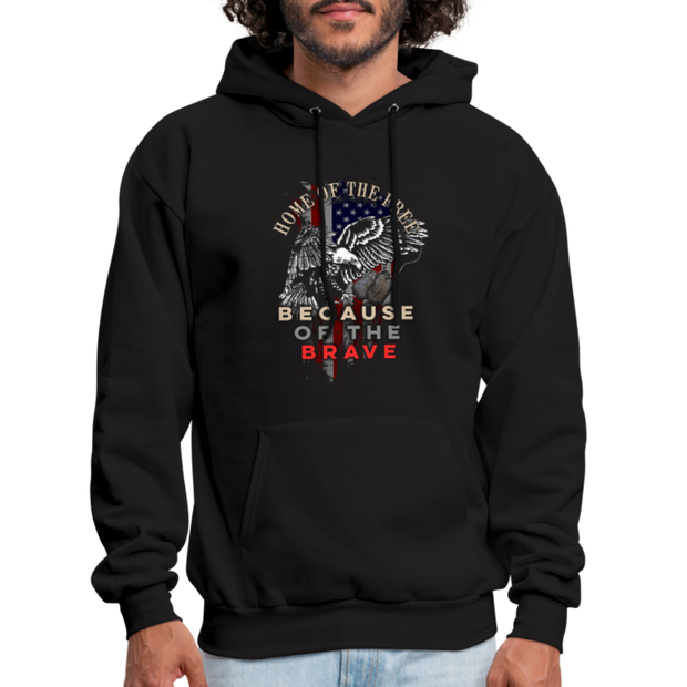 Home Of The Free Hoodie (SPOD) - black