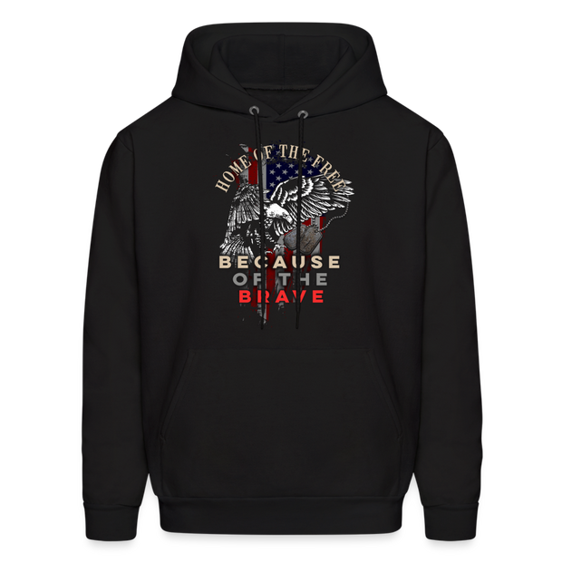 Home Of The Free Hoodie (SPOD) - black