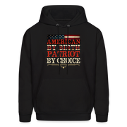 Patriot By Choice Hoodie (SPOD) - black