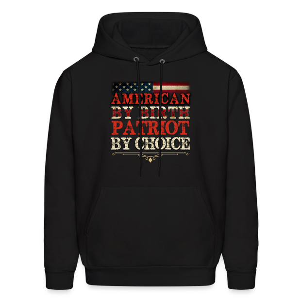 Patriot By Choice Hoodie (SPOD) - black