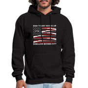 When Tyranny Becomes Law Hoodie (SPOD) - black