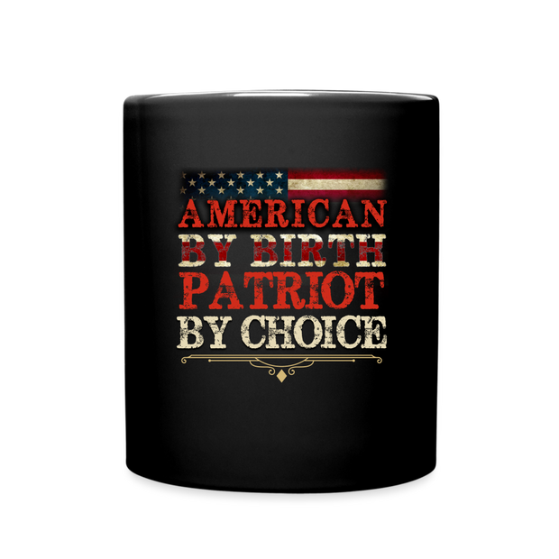 Patriot By Choice Mug (SPOD) - black