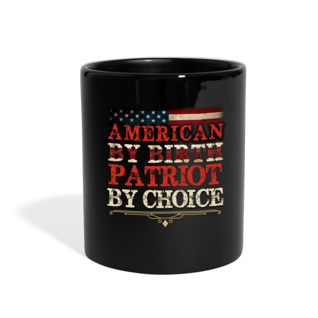 Patriot By Choice Mug (SPOD) - black