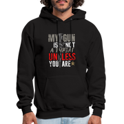 My Gun is Not A Threat Hoodie (SPOD) - black