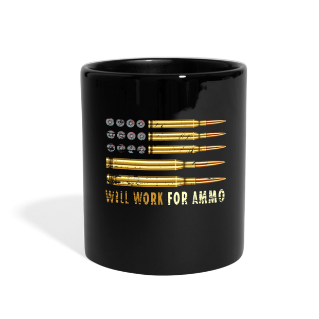 Will Work For Ammo Mug (SPOD) - black