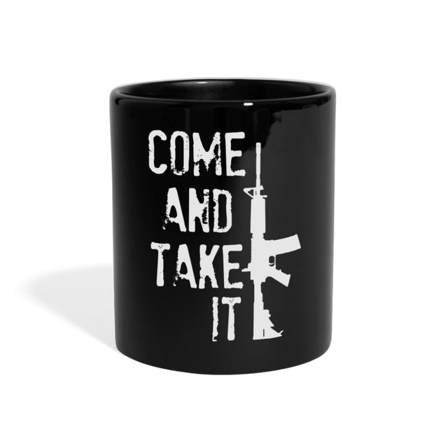 New Come And Take It Mug (SPOD) - black