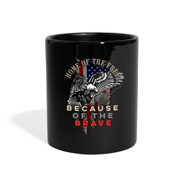 Home Of The Free Mug (SPOD) - black