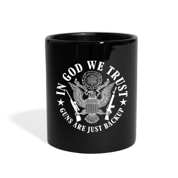 Gun Are Just Backup Mug (SPOD) - black