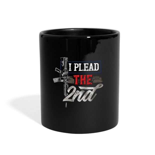 I Plead The 2nd Mug (SPOD) - black