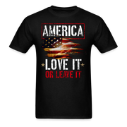 Love it Or Leave it Alt Design 2 T-Shirt - black