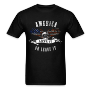 Love it Or Leave it Alt Design 1 T-Shirt - black