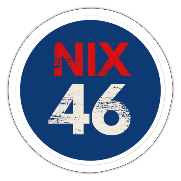 Nix 46 Decal - white matte