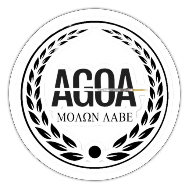 AGOA Decal - white matte