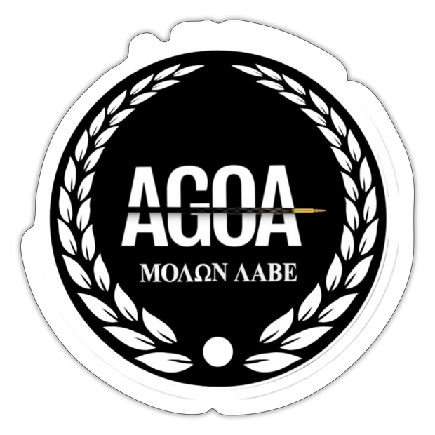 Limited Edition AGOA Decal - white matte